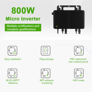 800W 1000W 가정용 태양광 시스템용 마이크로 인버터, <span class=keywords><strong>Enphase</strong></span> 호환, 설치 간편 - Product Image 6
