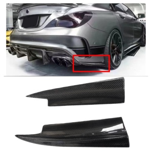 W117 <span class=keywords><strong>CLA</strong></span>  FD Style Ailerons latéraux en fibre de carbone véritable pour Mercedes Benz W117 <span class=keywords><strong>CLA</strong></span> CLA45 <span class=keywords><strong>CLA</strong></span> <span class=keywords><strong>180</strong></span> 200 220 250 260 - Product Image 1