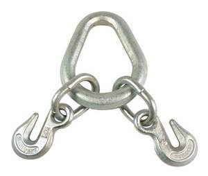 โซ่ลากยาว3/8 "G80เหล็กปลอมมาตรฐานของเรามีสีดำมีราวจับแบบเคลวิส - Product Image 6