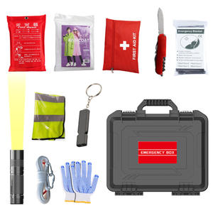 Kit de survie personnalisé, boîte d'urgence multifonctionnelle, ensemble d'outils de secours pour le camping en plein air, trousse de premiers soins, boîte noire TY 1 - Product Image 1
