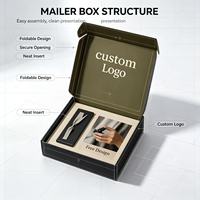 Boîtes d'emballage en carton ondulé personnalisées avec bandes de déchirement, grandes boîtes d'expédition, grandes boîtes d'envoi express, utilisées pour les vêtements