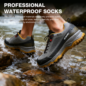 Nuove <span class=keywords><strong>Scarpe</strong></span> da Trekking Unisex Impermeabili con Suola in Gomma EVA Antiscivolo e Tomaia in Mesh Scamosciato - Product Image 3