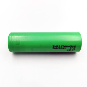 แบตเตอรี่ลิเธียมไอออนแบบชาร์จได้ ความจุสูง 100% ของแท้ รุ่น INR21700 50g 50s 50e 10A 25A 5000mAh สำหรับ 50S 21700 - Product Image 1