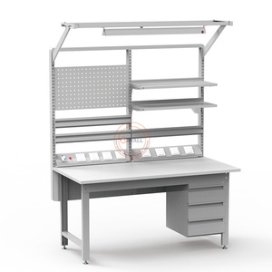 Établi de qualité supérieure Table en aluminium pour établi industriel léger en métal et en <span class=keywords><strong>bois</strong></span> - Product Image 2