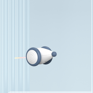 Jouets interactifs intelligents pour chats, jouet pour chaton à mouvement automatique avec souris électrique, style sportif tendance, fabriqué en silicone - Product Image 1