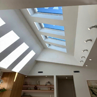 Renovation du salon et de la chambre à coucher, MULTISHADES, lucarne en verre de qualité supérieure, offre une abondante lumière naturelle pour les espaces intérieurs sombres