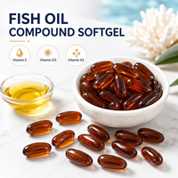 Complément d'huile de poisson en gélules molles 1000mg EPA DHA Oméga 3 Plus Vitamines – Entrepôt Européen Prêt à l'emploi