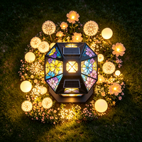 Handgefertigte, farbenfrohe Tier-Turm-Laternen, traditionelles Kunsthandwerk, vertikale dekorative Lichter, wasserdicht, für den Innenbereich, kommerziell, Diwali