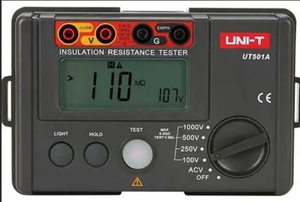 UNI-T UT501A Testeur numérique multifonctionnel d'impédance et de résistance d'isolement 0-1000V 5,5G Ohm - Product Image 1
