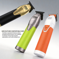 Tondeuse à cheveux professionnelle avec écran LCD, sans fil, pour homme, ensemble de toilettage 2 pièces pour hommes, salon de coiffure
