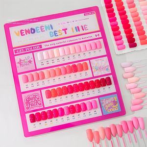 Esmalte <span class=keywords><strong>de</strong></span> <span class=keywords><strong>Uñas</strong></span> en Gel Magenta Serie 48Color, Popular, Iluminador, <span class=keywords><strong>Rosa</strong></span> Piel, Rojo <span class=keywords><strong>Rosa</strong></span>, Estilo Chica Moderna, Reforzado, Morandi, para Uso en Salón - Product Image 6