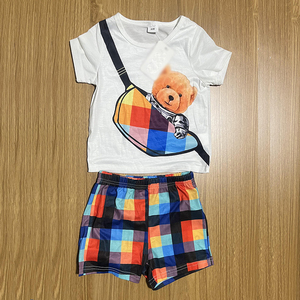 Stock di abbigliamento alla rinfusa di fabbrica vendita diretta del marchio di vendita diretta per bambini estivi balle di abbigliamento per bambini vestito da ragazze - Product Image 4