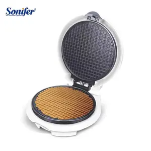 Sonifer SF-6034 가정용 220v 자동 스틱 플레이트 전기 미니 아이스크림 콘 와플 메이커