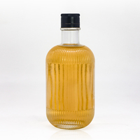Verre bouché Gin Spirit Liqueur Vodka Vin Bottles-500ml 700ml 750ml Tailles Surface sérigraphiée pour l'utilisation de l'eau
