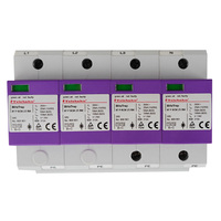 Parafoudre triphasé basse tension Telebahn TUV 230V/400V AC SPD T1+T2 Iimp25kA/100kA 4P pour TN-S