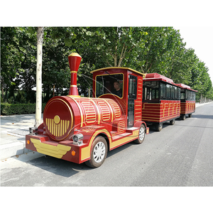 चीन के शीर्ष निर्माता आकर्षण पर्यटक डीजल इलेक्ट्रिक रोड ट्रेन - Product Image 2