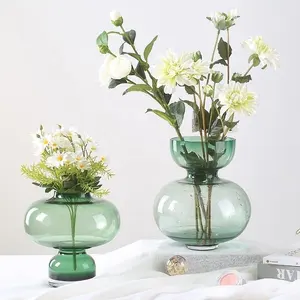 Unik Fleur Besar Pernikahan Porselen Dekorasi Lantai Bunga Kaca Vas untuk Bunga