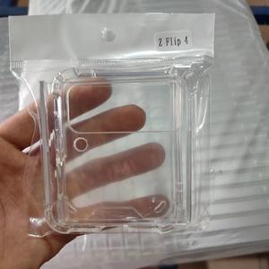 Productos más vendidos 2023 Funda de teléfono para Samsung Galaxy Z Flip5 Acrílico transparente + TPU Airbag Cover para Sumsung Z Flip 4 <span class=keywords><strong>ZFlip</strong></span> 3 - Product Image 6