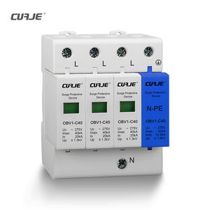 Scaricatore di sovratensione 220V OBV1-C40/4P Scaricatore di sovratensione a ossido di zinco Protezione da sovratensione AC 4 <span class=keywords><strong>P</strong></span> - Product Image 2