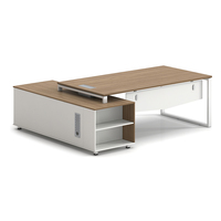Muebles de Oficina Comerciales, Mesa de Oficina, Escritorio Ejecutivo Moderno de Madera para CEO, Escritorios de Oficina para Espacio de Trabajo