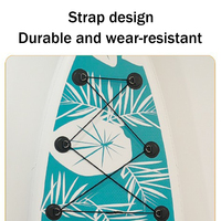 Planche de SUP Gonflable Personnalisée OEM/ODM d'Usine en Gros, Surfboard Souple en PVC pour Plage, WELLJION SB25003 Bleu pour Usage Offshore