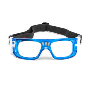 スポーツグラスバスケットボールフットボールバレーボール用の調整可能なストラップ付き男性用防曇保護安全メガネ - Product Image 5