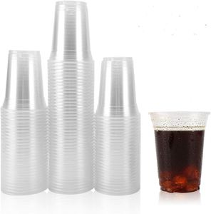 20oz (95mm) PET Plastic <b>Cold</b> <b>Cups</b> -BPA Free for Iced Coffee, <b>Cold</b> Drinks, Slush, Smoothy's, Slurpee, Party's,Disposable <b>Cups</b> - Product Image 1