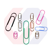 Clips en métal multifonctionnels très populaires de 15/50/100 mm pour organiser les papiers au bureau, à l'école et à la maison