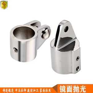 Manchon fileté à simple filetage avec sommet pointu, double filetage, 25 mm, pour tube de parasol, fixation pour usage maritime - Product Image 3