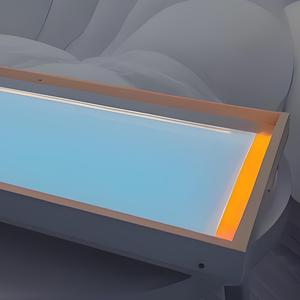 Alta Qualidade Smart Indoor <span class=keywords><strong>Sunlight</strong></span> Artificial Blue Skylight Panel 30*60 Longho Clear Led Lights Teto Clarabóia