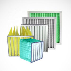 Klima için AHU cep filtresi yeni birincil hava spreyi sentetik elyaf çanta filtre titreşim cep filtreler - Product Image 3