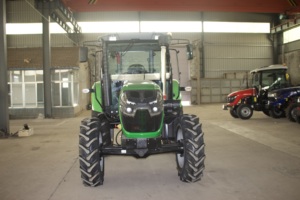 1 Good Quality 100hp Tractor Farming Machine <b>Small</b> <b>Wheel</b> Agricultural Mini Tractor on Sale - Product Image 4