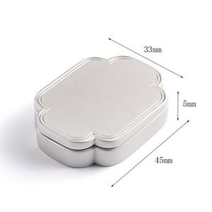 Caja de Bálsamo Metálica Sólida de Alta Calidad, Forma Irregular, Tres Colores, Suministro Directo de Fábrica - Product Image 5