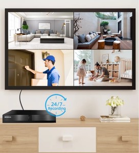 Caméra réseau NVR Enregistreur de disque dur H.265 5MP POE 4CH 8CH 16CH - Product Image 4