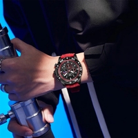 Montres à quartz pour hommes ONOLA 6850, nouvelle arrivée, mode, étanches, lumineuses, phase lunaire, chronographe, multifonctionnelles
