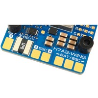 Contrôleur de vol H7A3-WING Mateksys intégré ICM42688P pour drone de course RC Multirotor FPV longue portée