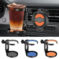 Nuevo Soporte para Botellas y Vasos de ABS para Rejilla de Ventilación de Coche, Soporte para Botellas de Agua para Camiones, Kit Interior para Almacenamiento de Vasos y Botellas en el Coche