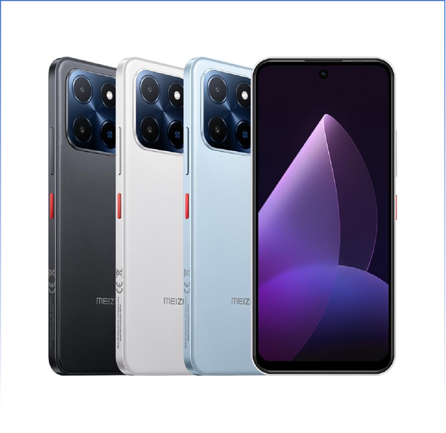 2026 I 4G LTE EU Version 4+128G MEIZU MBLU 22 Android  Smart Phone 5000mAh Battery Dual SIM Smartphone 6.79-inch Screen