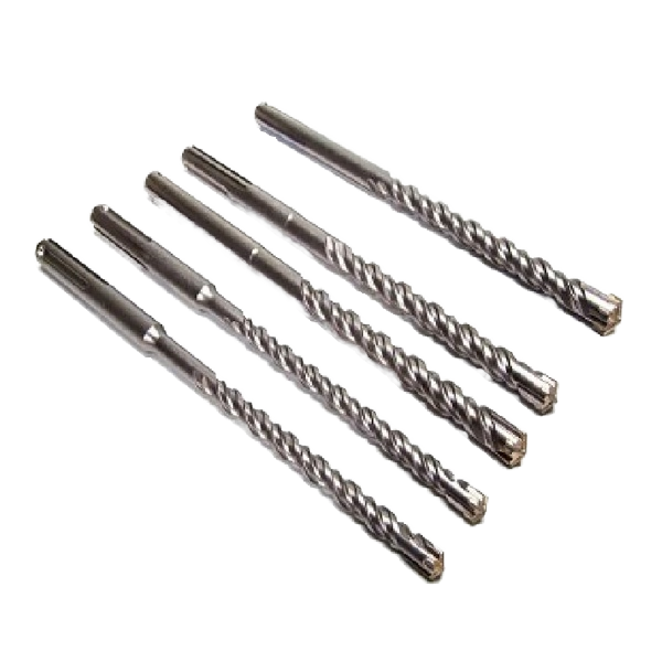 Set of 3 Hard Alloy 5-12mm Twist Drill Bits Woodworking Tool Kit Masonry Drilling 110mm Total Length 3-Year Warranty Model Ts432