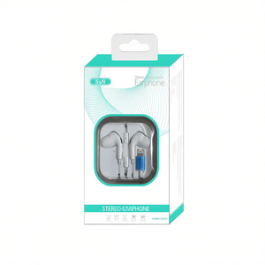 Auriculares estéreo S&N con cable y micrófono para iPhone, para música y llamadas - Product Image 2