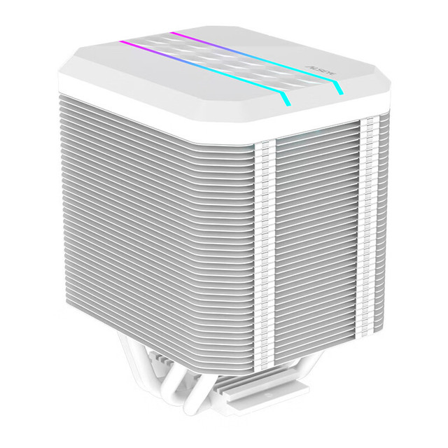 4 Heat Pipe Double Tower Double Platform Low Manic Twin Fan Max Airflow Rate air Cooling Cpu Radiator