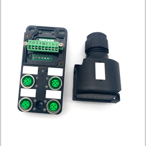 Caja de Distribución Pasiva bibo SVLEC M12 IP67 de 4 Puertos con Conector M23 Preconectado para Sensores y Actuadores - Product Image 3