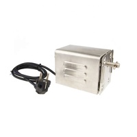 Moteur de barbecue en acier inoxydable 110V/220V 30KG, rôtissoire électrique pour porc et poulet