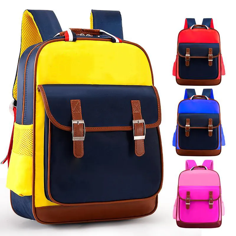 Wholesale bulk Elementary children's Bookbag Kids Lightweight Casual Bags Backpack for School Boys Girls with school supplies