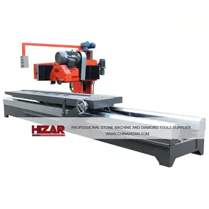 HIZAR Oil Sealed Edge Stone Cutting Machine Trimming Small Slates Slab and Thick Tile for Granite stone cutter cross cu