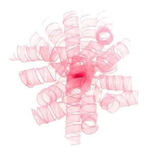 Butterfly Bow Polyester Organza <b>Pink</b> Decorative Ribbon Gift <b>Wrap</b> Ornament for Birthday Valentine's Day & Christmas - Product Image 3
