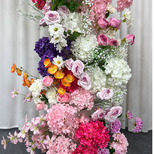 Colorful Floral <strong>Wedding</strong> <strong>Backdrop</strong> Wall Artificial Flowers Baby Birthday Background Floral Decorations <strong>Wedding</strong> Flower Garden Arch - Product Image 2