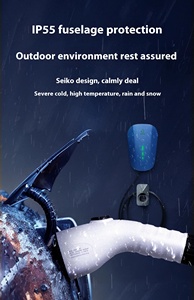 7KW Smart Wand-EV-Ladegerät SAE J1772 Level <span class=keywords><strong>2</strong></span> Ladestation mit OCPP-und WiFi-Steuerung - Product Image 5