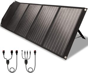 Panel Solar Plegable Portátil de 100W Fácil de Instalar - Product Image 3