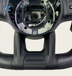 <span class=keywords><strong>Volant</strong></span> en fibre de carbone perforé YZ pour Mercedes Benz W177 W204 W205 W211 W213 C63 E63 S63 G63 G65 GTS <span class=keywords><strong>GTR</strong></span> GLA GLB Sport - Product Image 4
